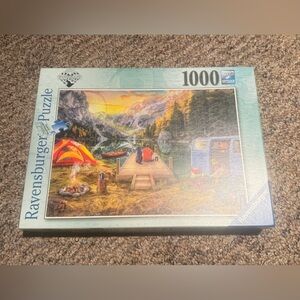 Ravensburger Puzzle - Vibrant Campfire Scene with Red and Blue